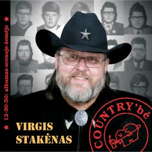 Virgis Stakėnas – Country'bė  - Audio Kasetė - MC
